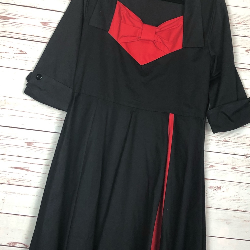 Elegance Muse Retro Rockabilly Dress Size XXL - Picture 4 of 8